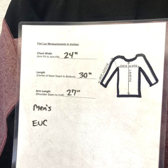 Black Dog Brand 1/4 Zip Mens Pullover Large Athletic Long Sleeve Performance EUC - Picture 5 of 16